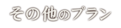 その他のプラン
