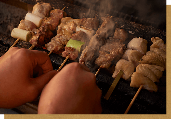 串焼き調理